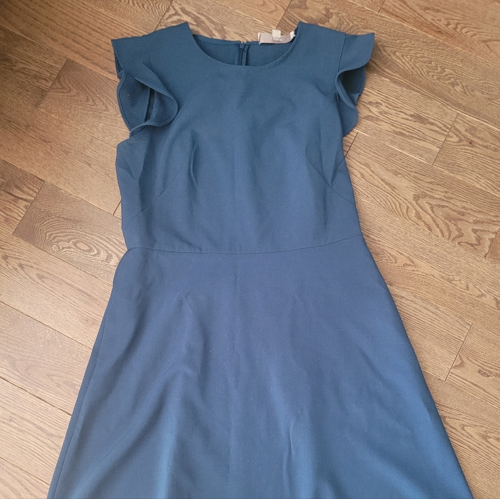Loft dress, flutter sleeve